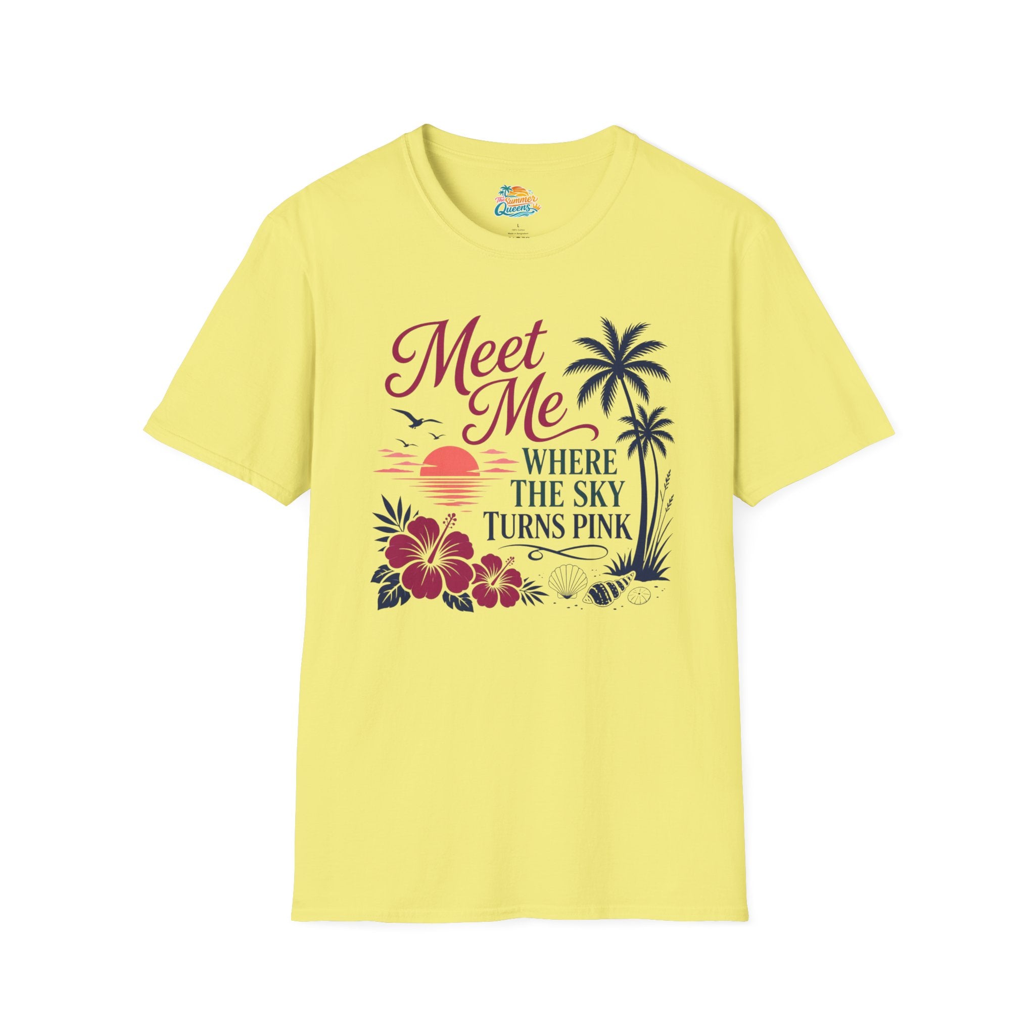 Meet Me Where the Sky Turns Pink T-Shirt