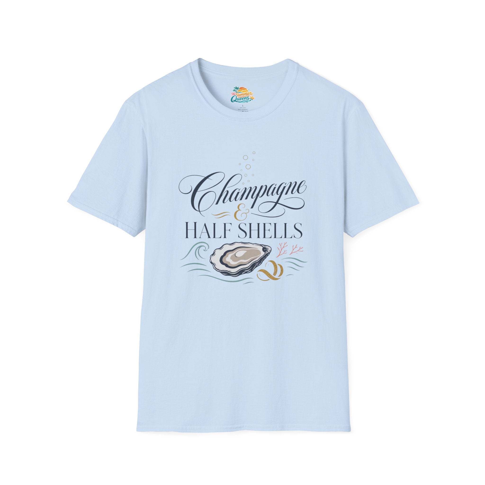 Champagne & Half Shells T-Shirt