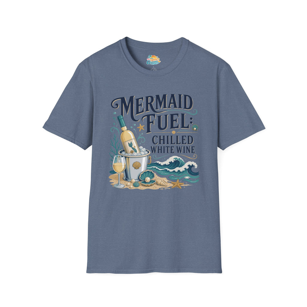 Mermaid Fuel Chilled White Wine T-Shirt
