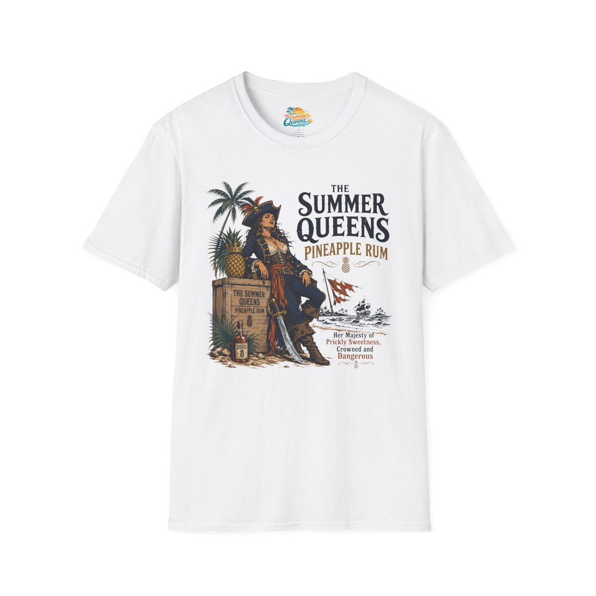 The Summer Queens Pineapple Rum T-Shirt