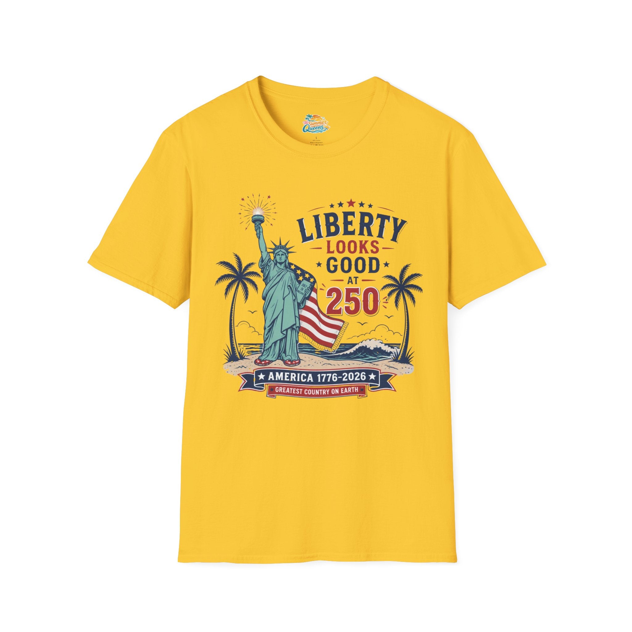 Liberty Looks Good at 250 T-Shirt