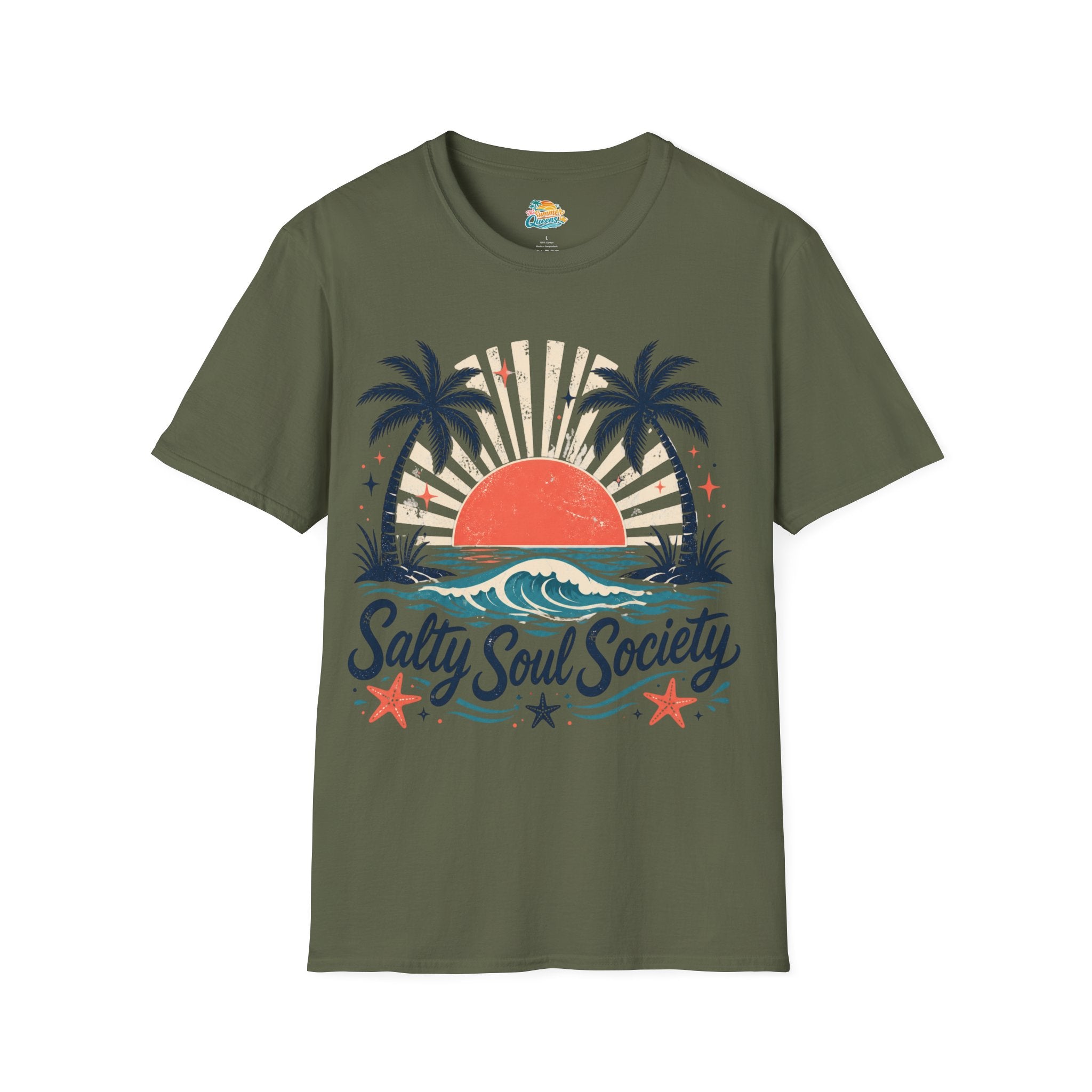 Salty Soul Society Sunset T-Shirt