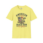 American by Birth, Beach Bum by Choice T‑Shirt