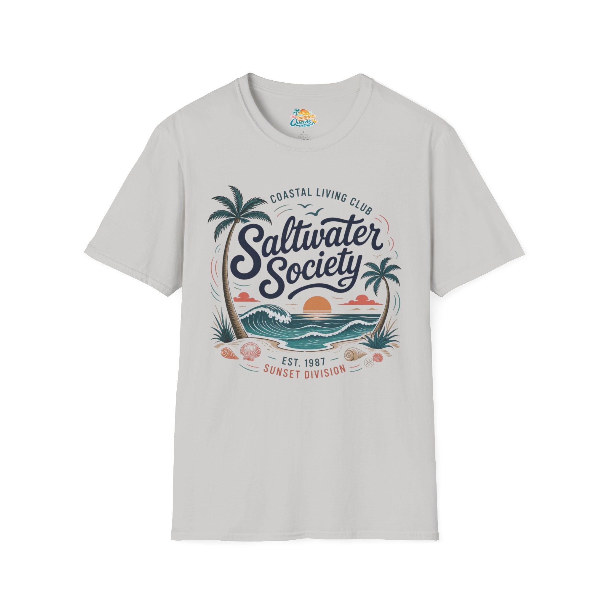 Saltwater Society Coastal Living T‑Shirt