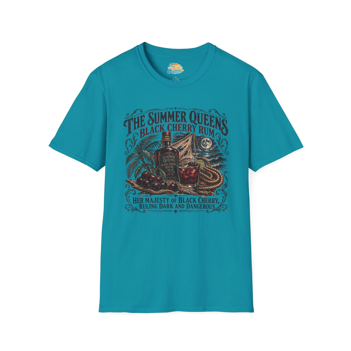 The Summer Queen’s Black Cherry Rum T-Shirt
