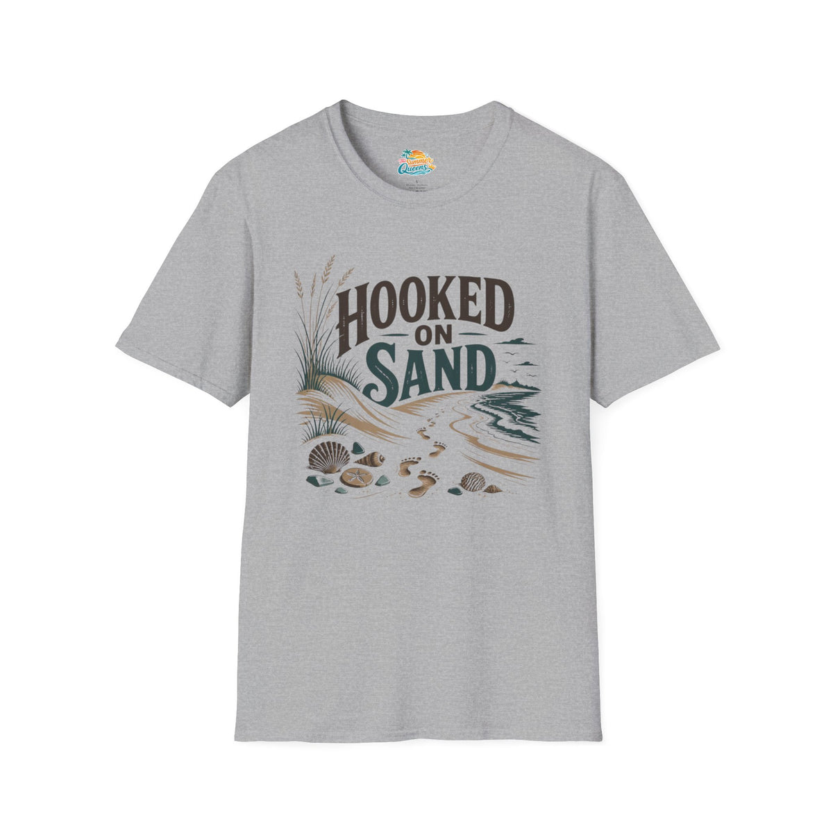 Hooked on Sand Beach T-Shirt