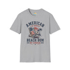 American by Birth, Beach Bum by Choice T‑Shirt