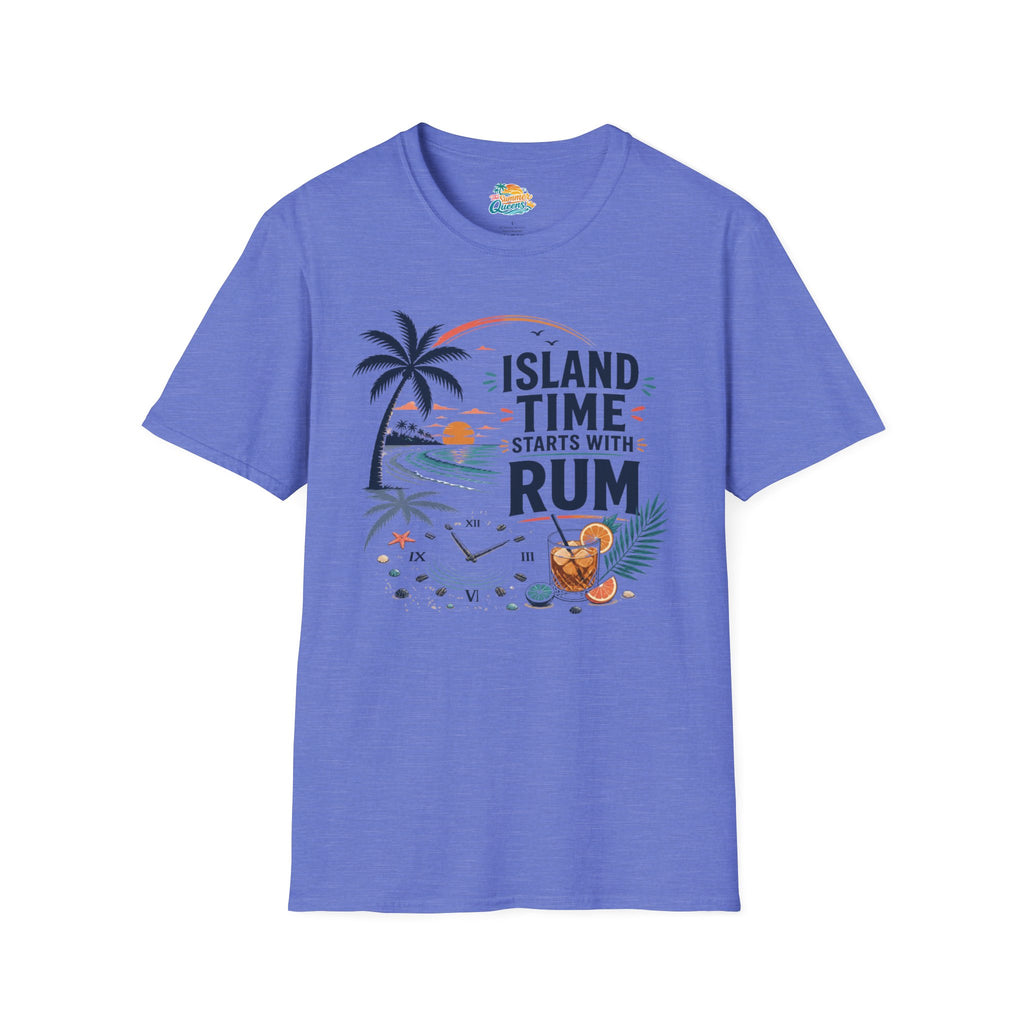 Island Time Starts With Rum T-Shirt