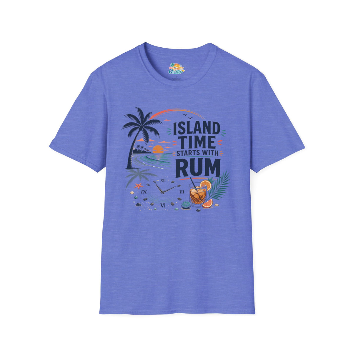 Island Time Starts With Rum T-Shirt