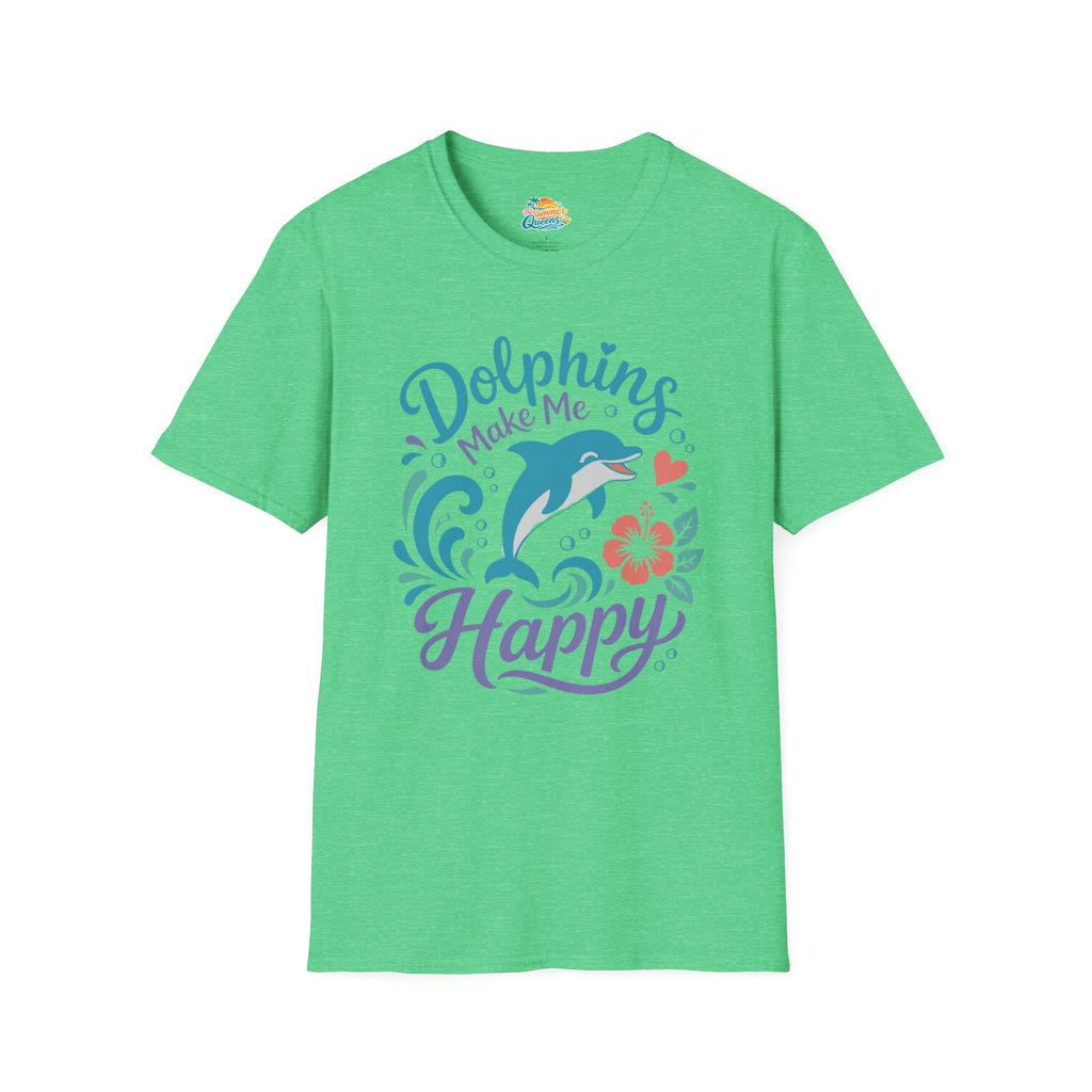 Dolphins Make Me Happy T-Shirt