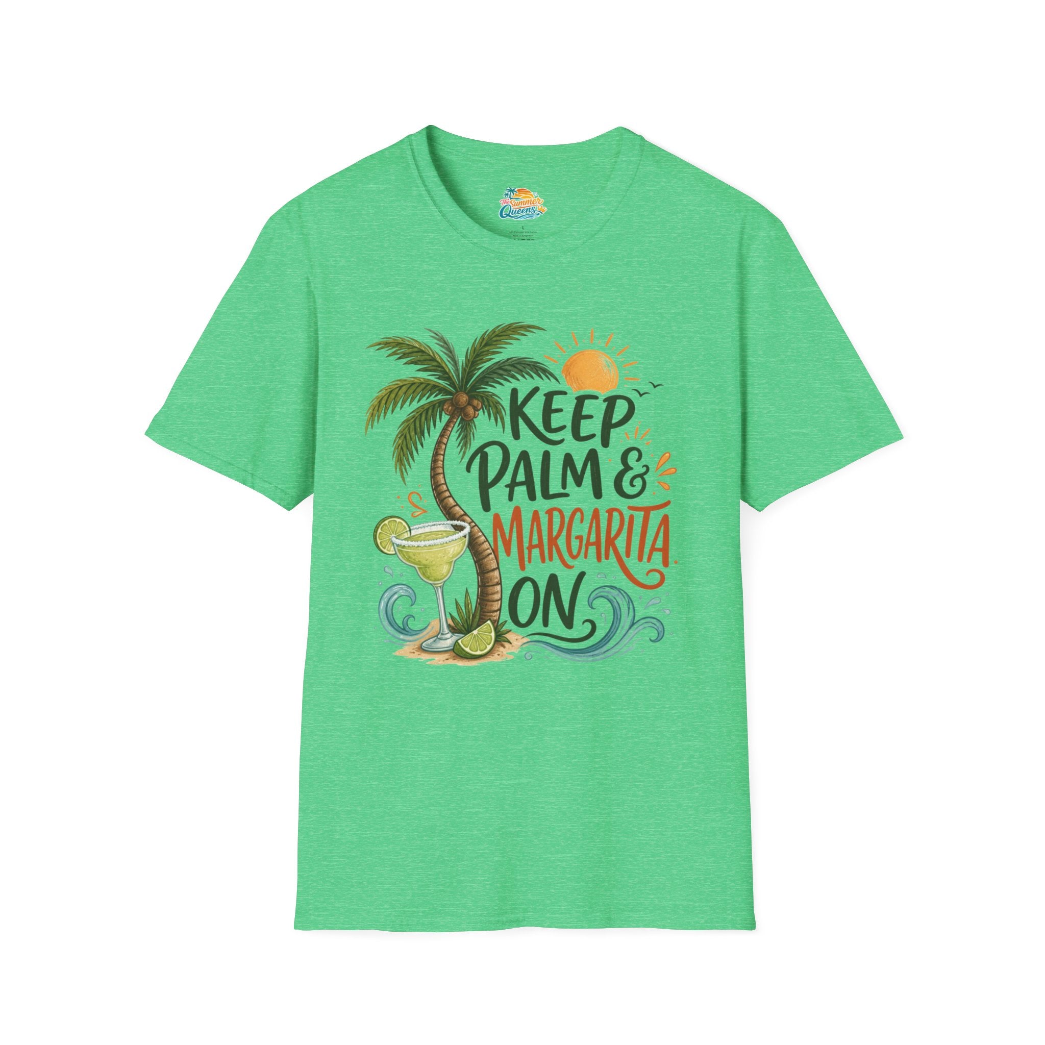 Keep Palm & Margarita On T-Shirt