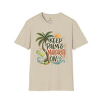 Keep Palm & Margarita On T-Shirt