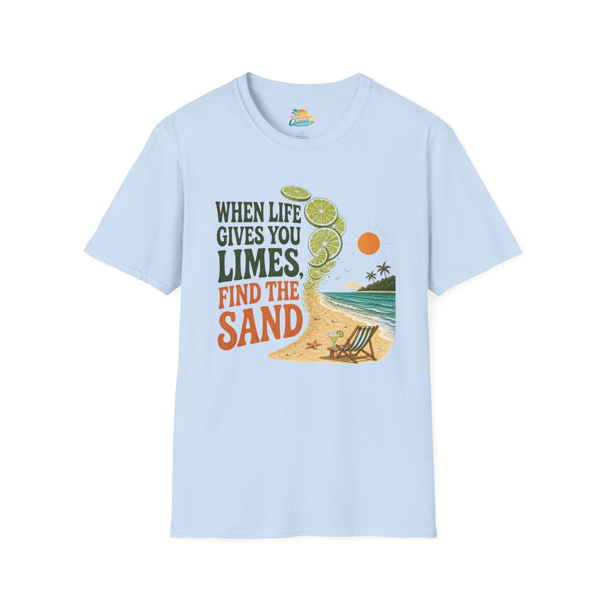 When Life Gives You Limes, Find the Sand T-Shirt