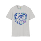Blue Water Heart T-Shirt