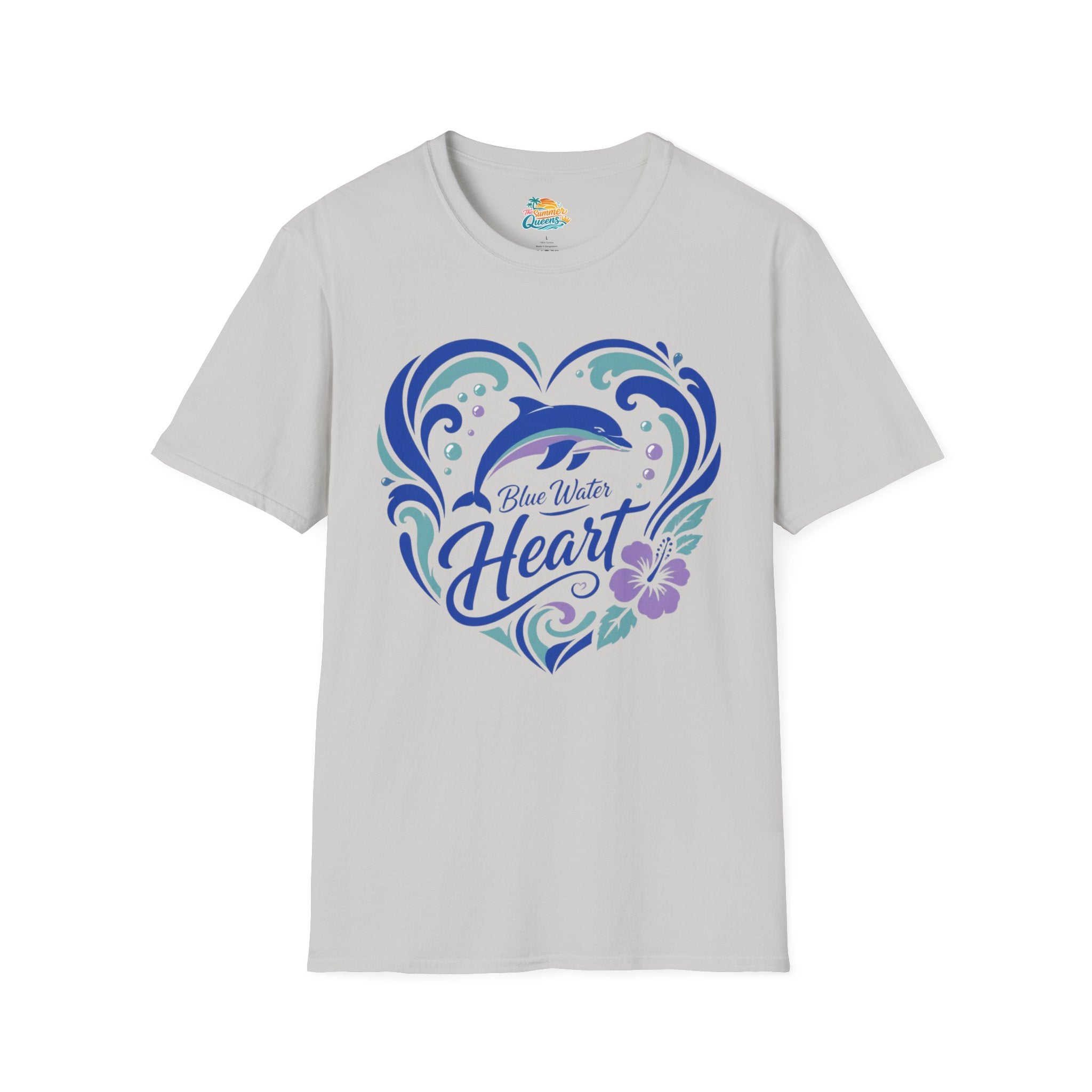 Blue Water Heart T-Shirt