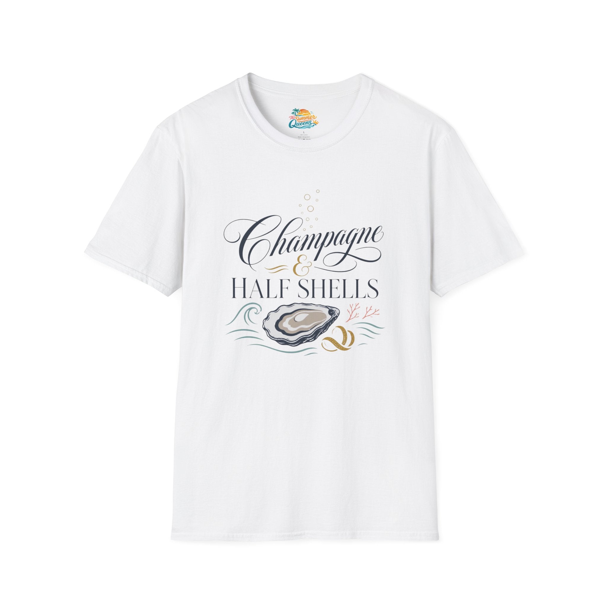 Champagne & Half Shells T-Shirt