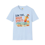 Low Tide, High Spirits Cocktail T-Shirt