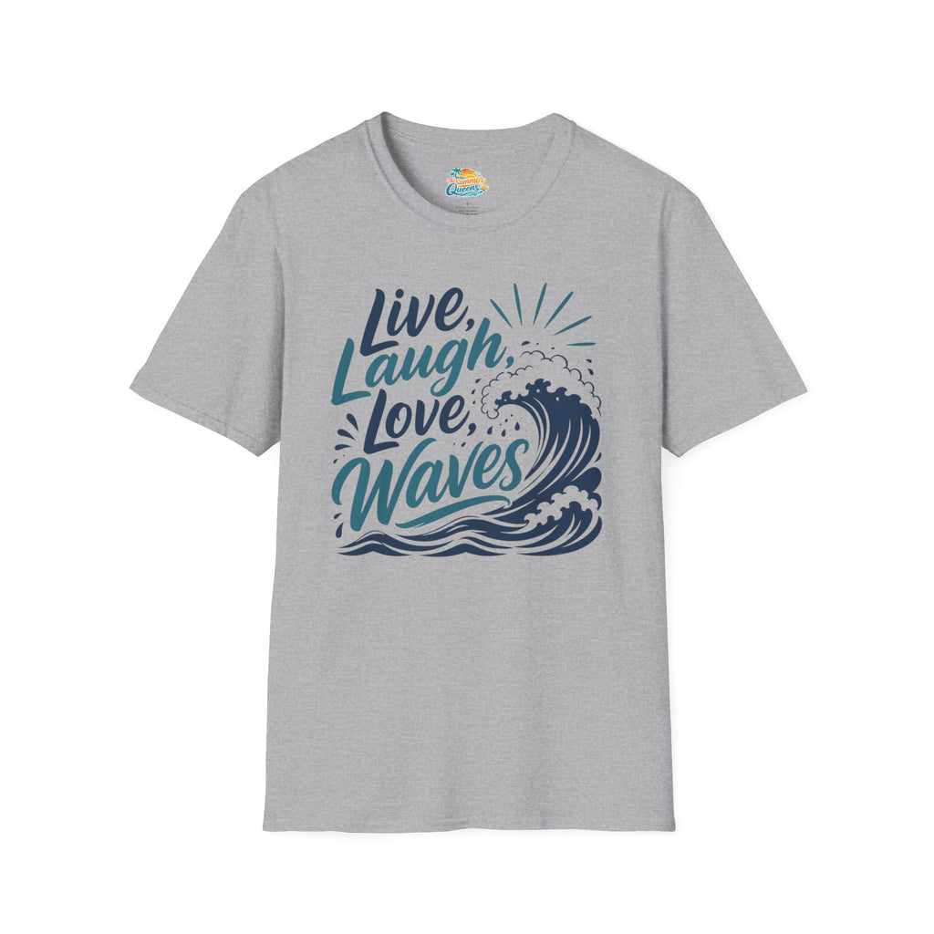 Live Laugh Love Waves T-Shirt