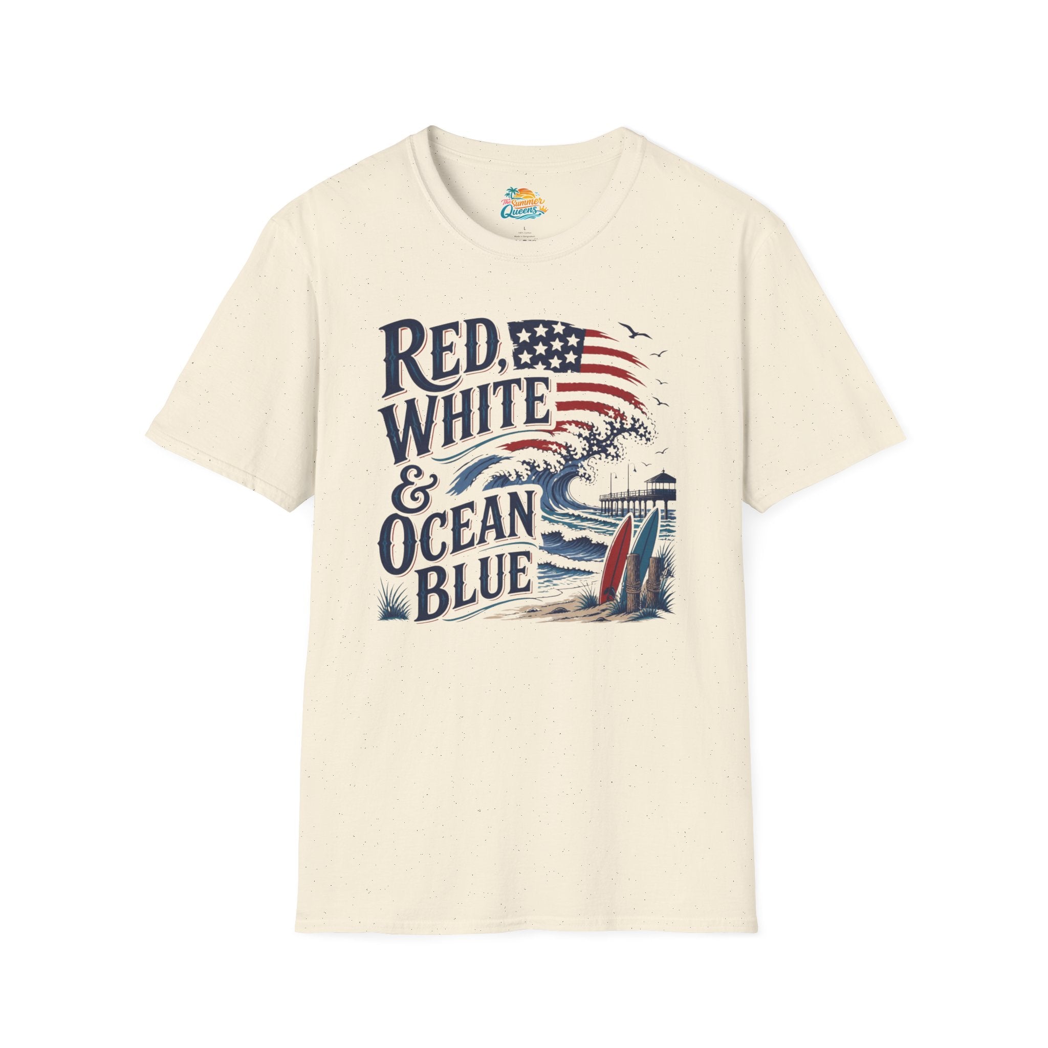 Red, White & Ocean Blue T-Shirt