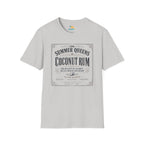 The Summer Queens Coconut Rum Label T-Shirt