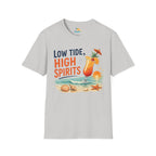 Low Tide, High Spirits Cocktail T-Shirt