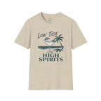 Low Tide High Spirits Cocktail T‑Shirt