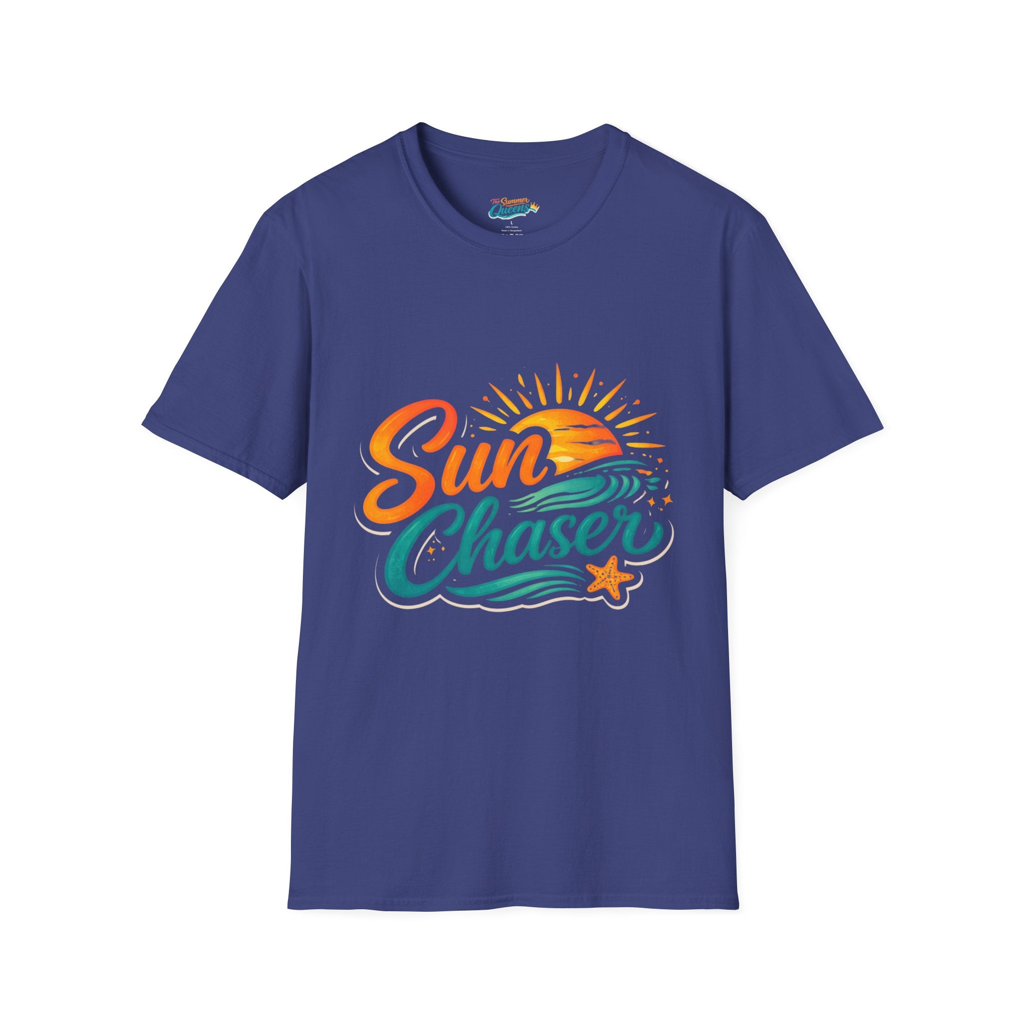 Sun Chaser T-Shirt — Retro Beach Sunset Surf Graphic