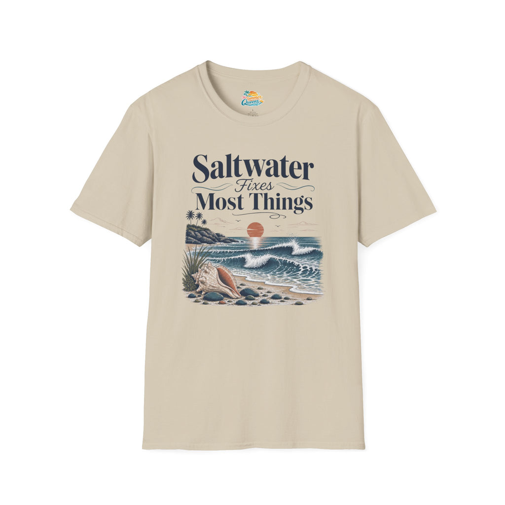 Saltwater Fixes Most Things T-Shirt