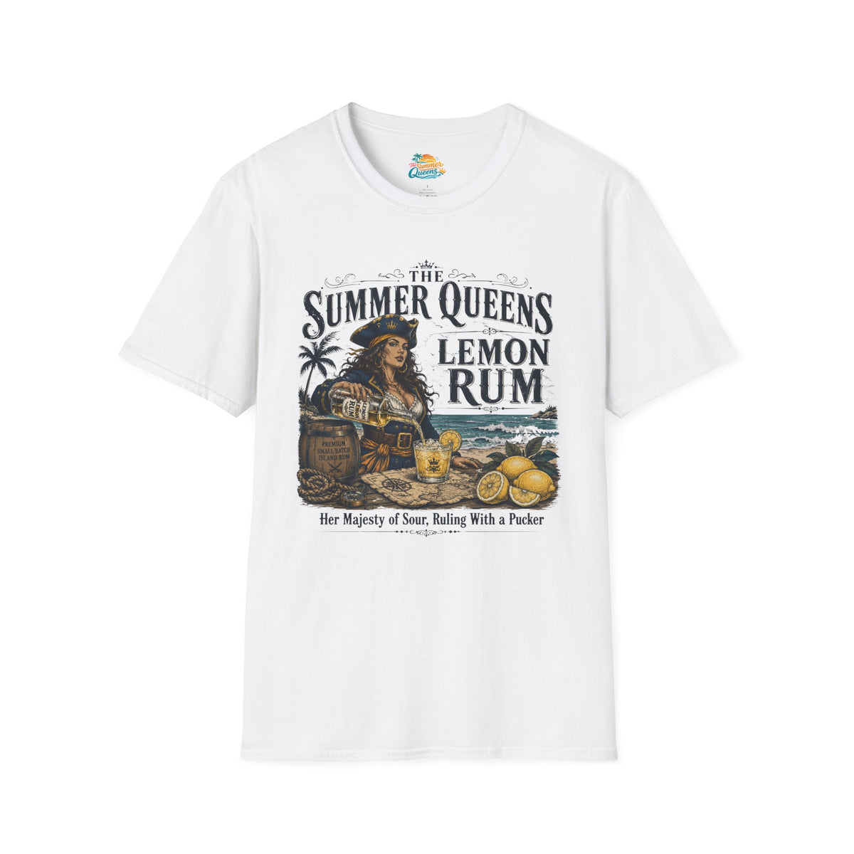 The Summer Queens Lemon Rum T-Shirt