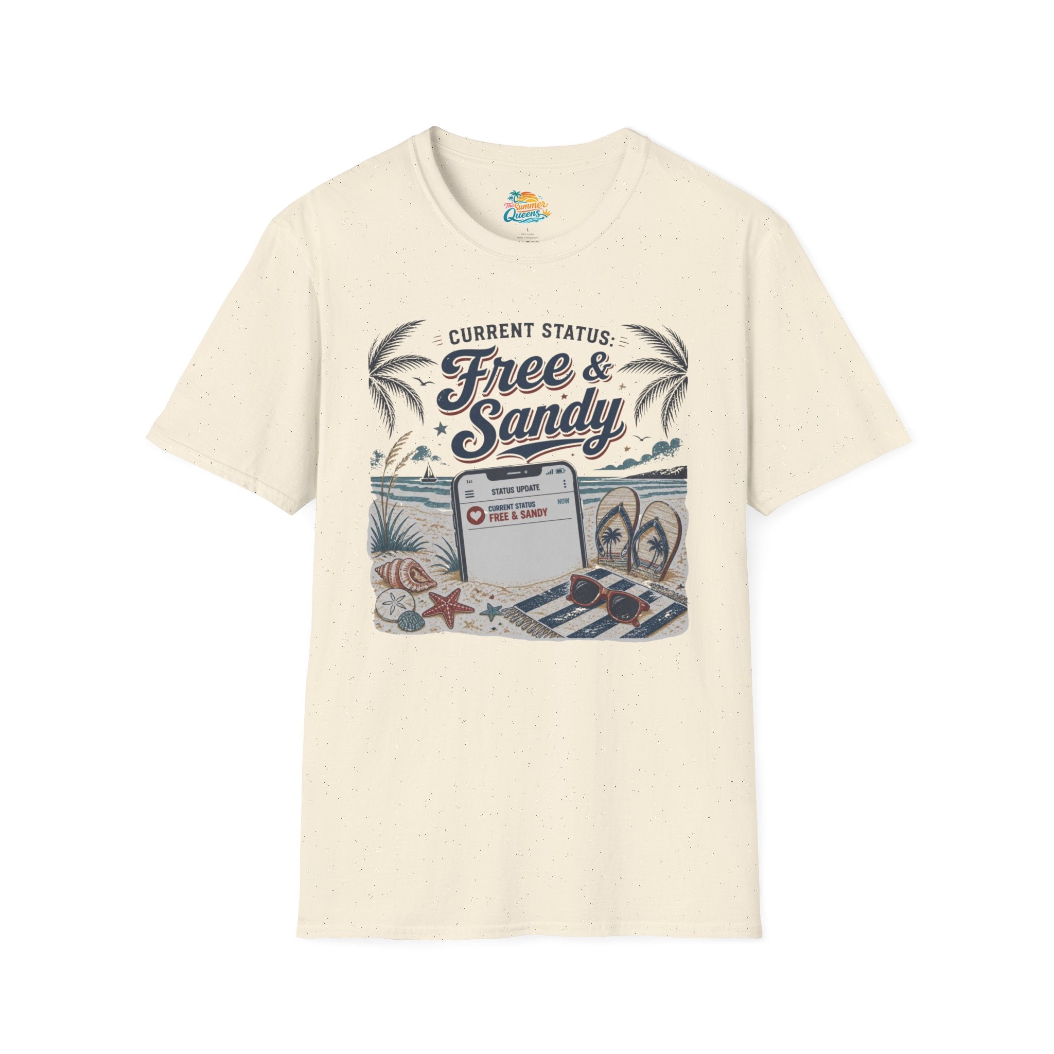 Current Status: Free & Sandy T-Shirt