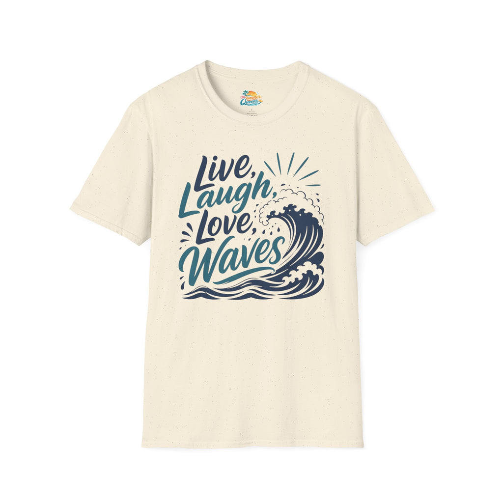 Live Laugh Love Waves T-Shirt