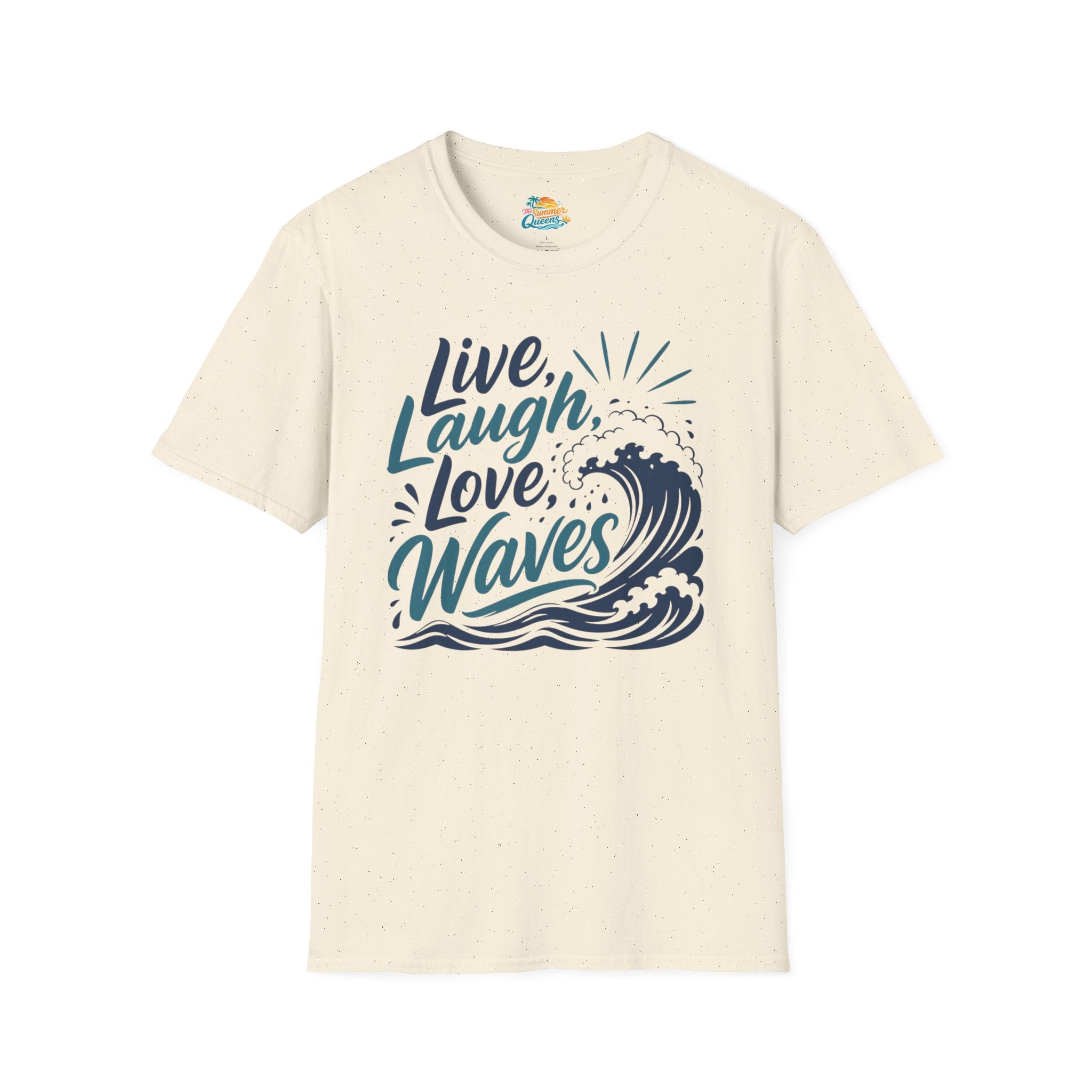 Live Laugh Love Waves T-Shirt