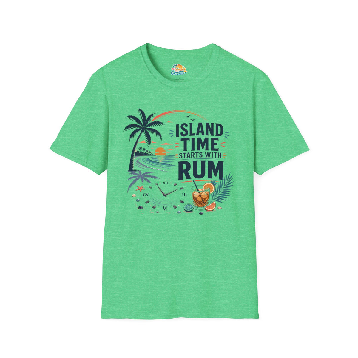Island Time Starts With Rum T-Shirt