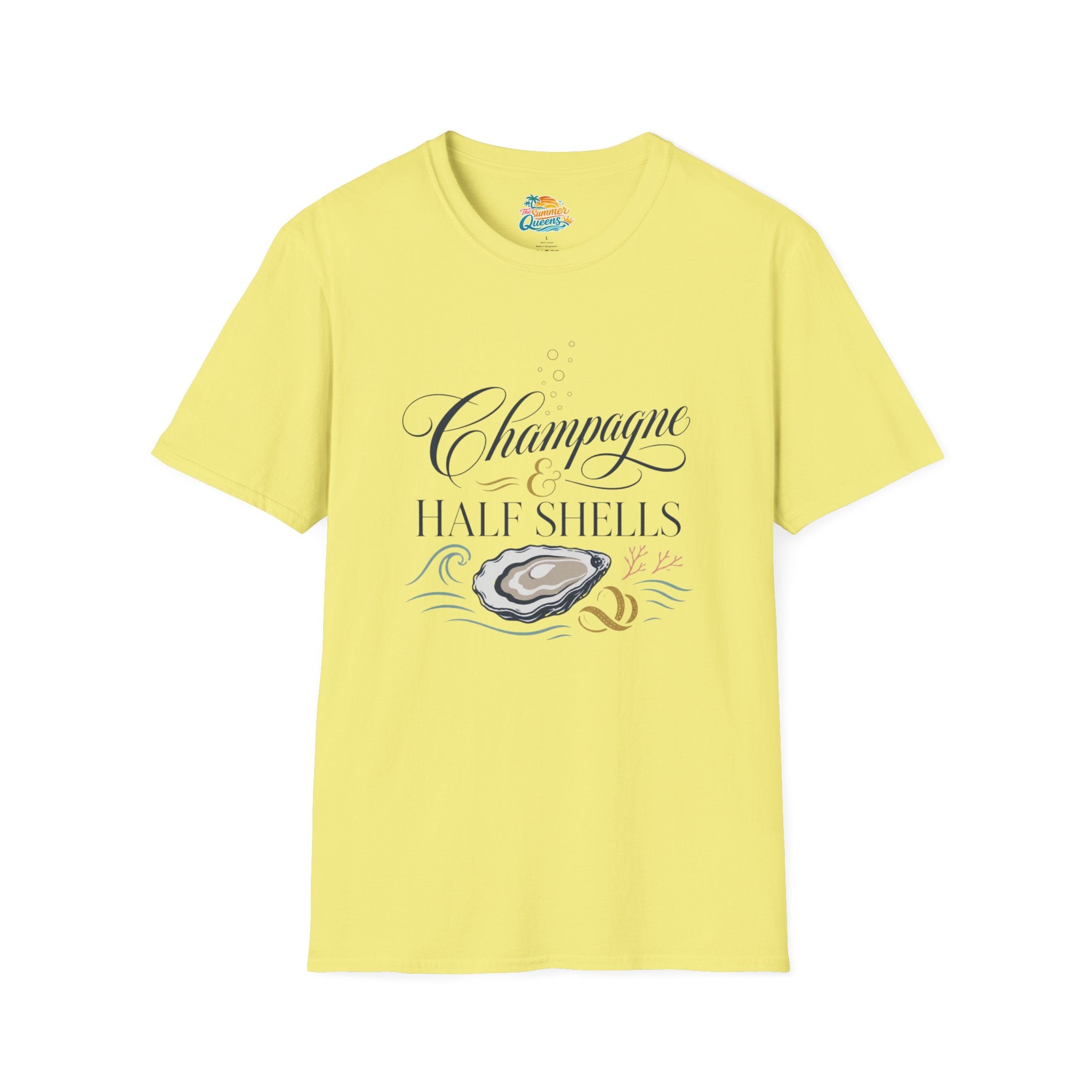 Champagne & Half Shells T-Shirt