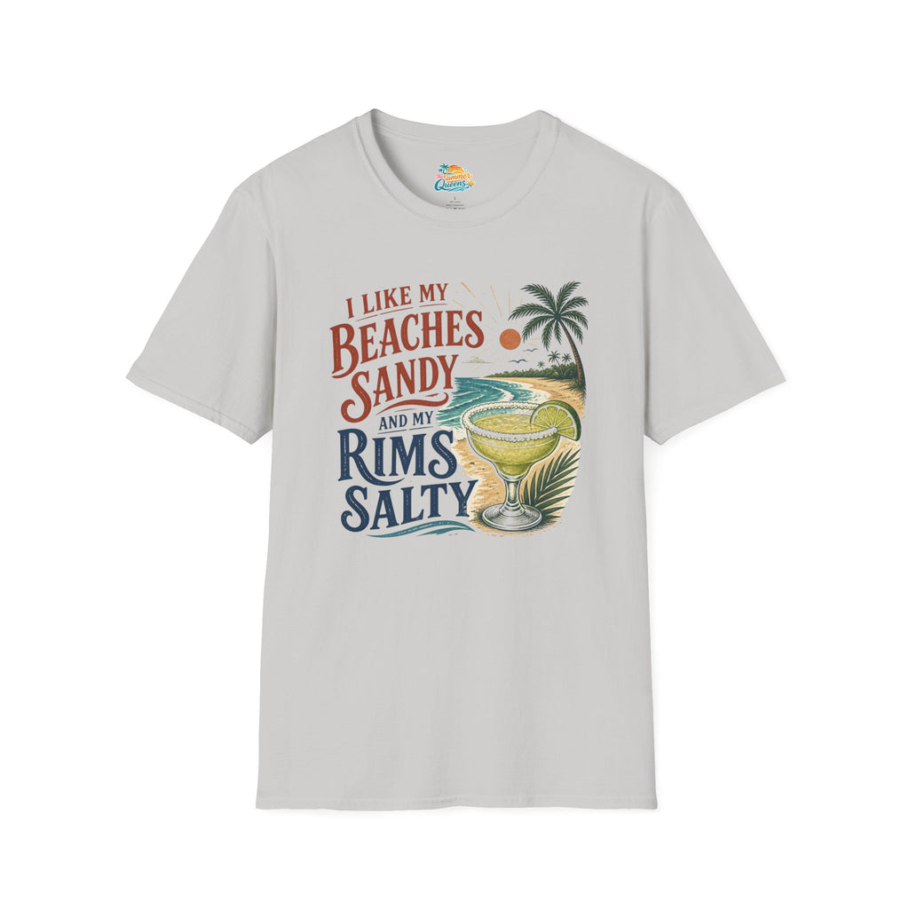 I Like My Beaches Sandy and my Rims Salty T-Shirt