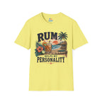 Rum Helps My Personality T-Shirt