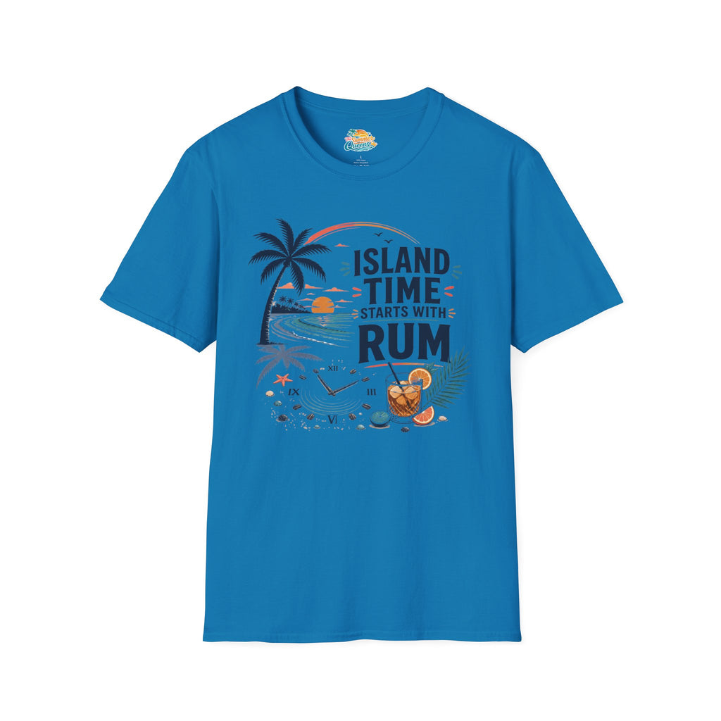 Island Time Starts With Rum T-Shirt