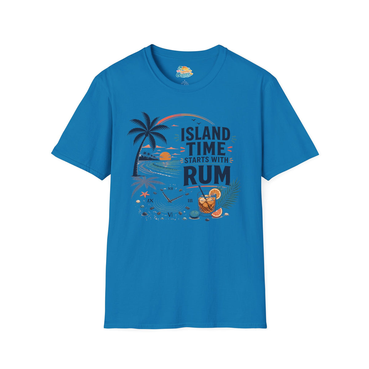 Island Time Starts With Rum T-Shirt
