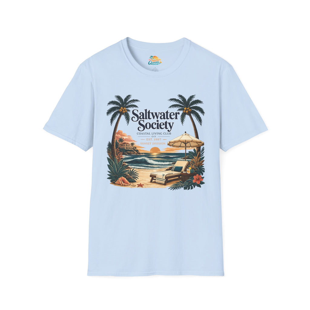 Saltwater Society Coastal Living T-Shirt