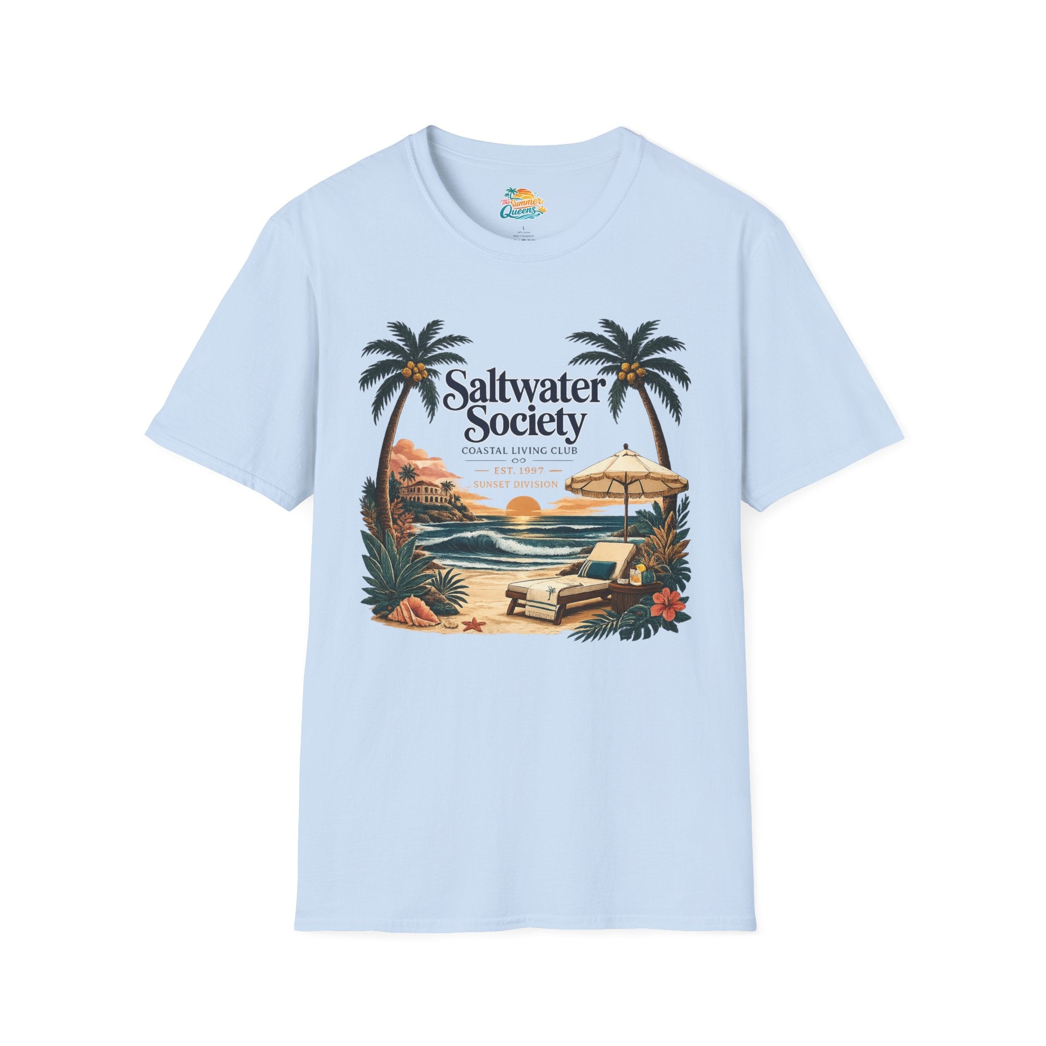Saltwater Society Coastal Living T-Shirt