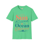 Sun-Kissed & Ocean Obsessed T-Shirt — Beachy Summer Graphic Tee