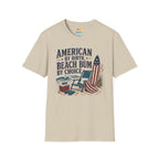 American by Birth, Beach Bum by Choice T-Shirt