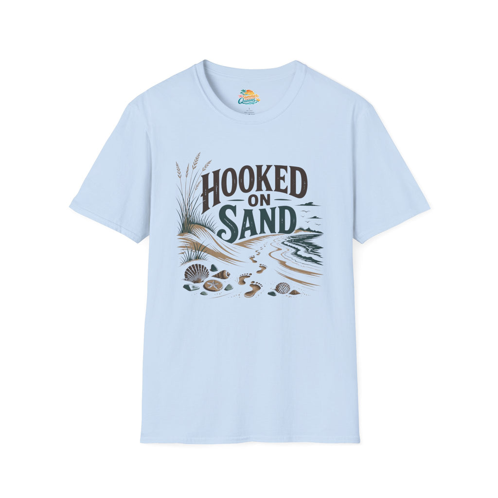 Hooked on Sand Beach T-Shirt
