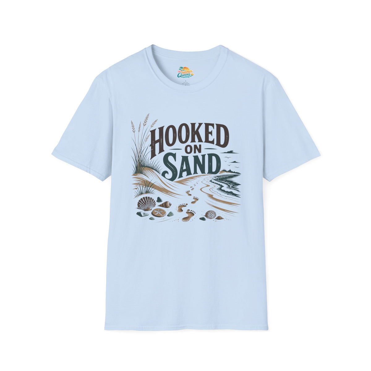 Hooked on Sand Beach T-Shirt
