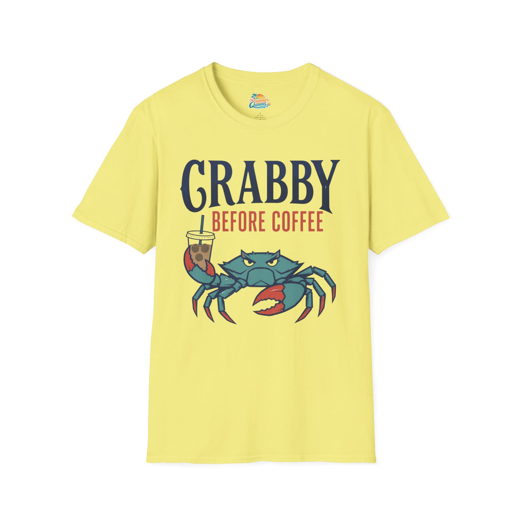 Crabby Before Coffee T-Shirt
