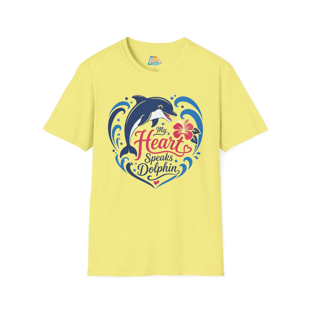 My Heart Speaks Dolphin T-Shirt