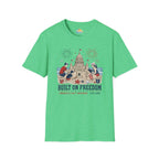 Built on Freedom Sandcastle T-Shirt