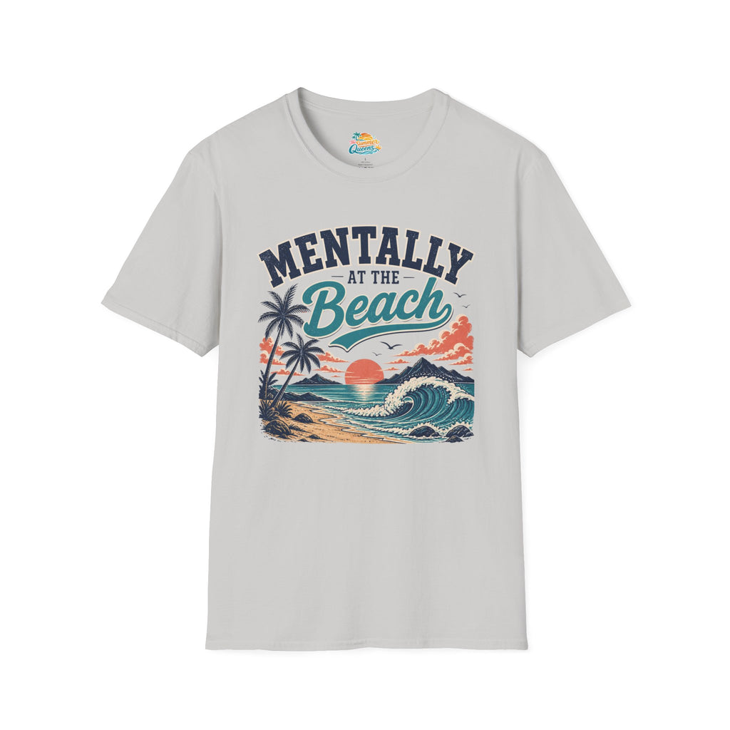 Mentally at the Beach Sunset T-Shirt