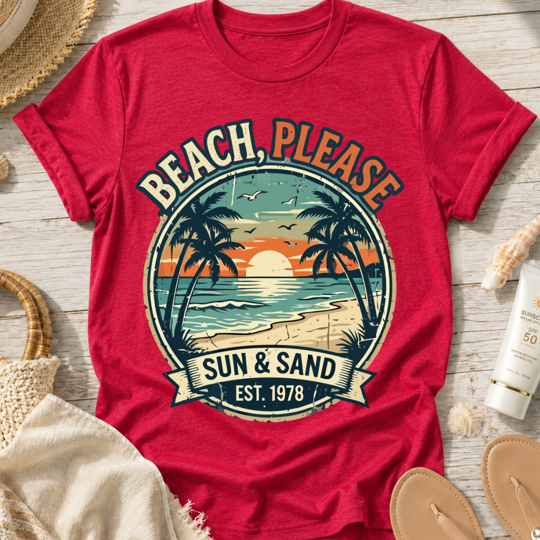 Beach, Please Sun T-Shirt