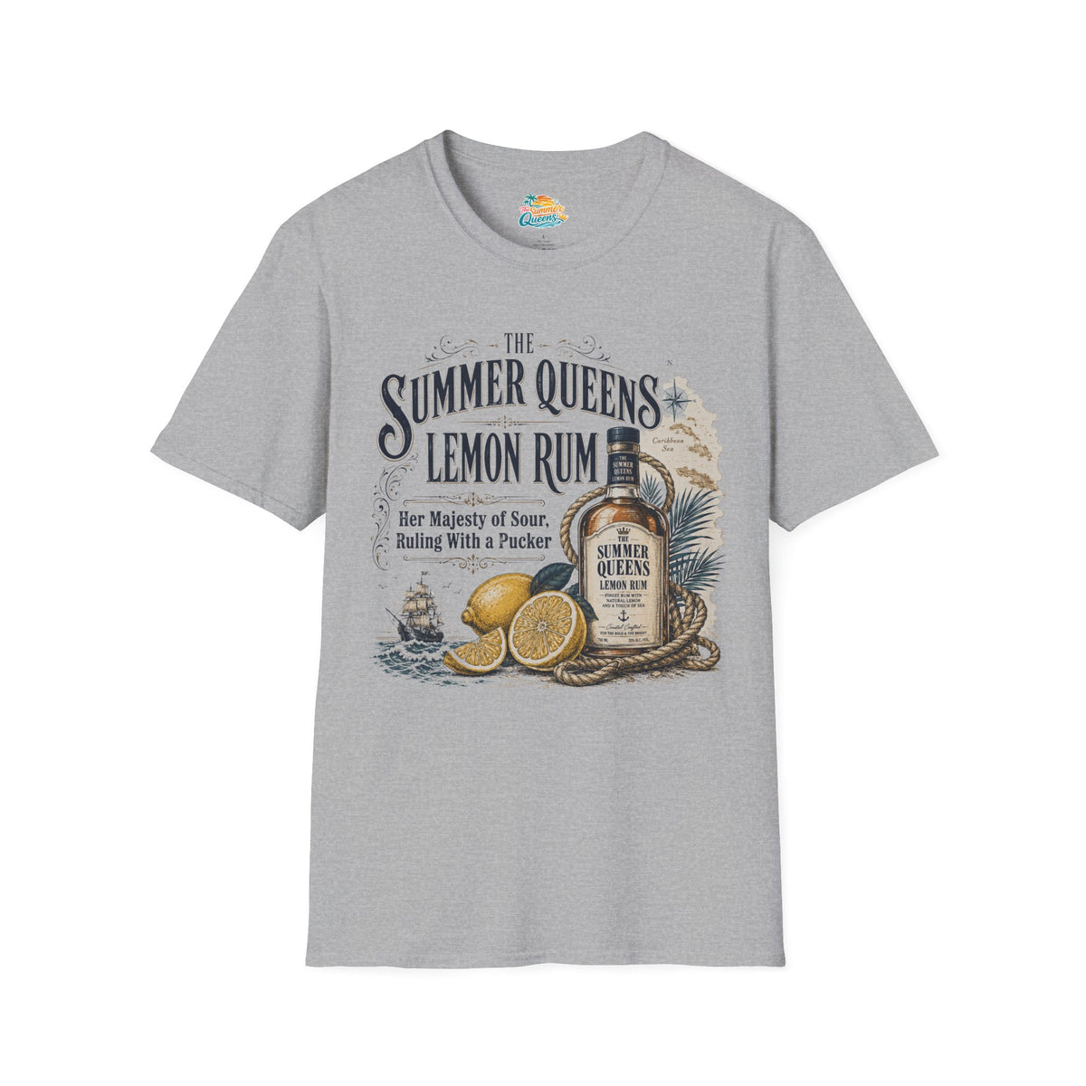 The Summer Queens Lemon Rum T-Shirt